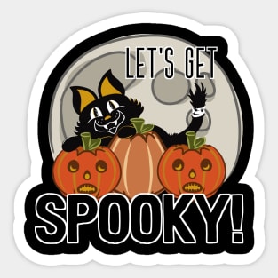 Let's Get Spooky Sticker